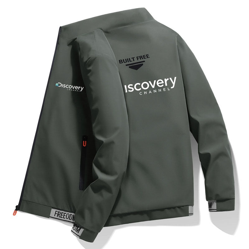 Discovery Channel Printed Pilot Windbreaker
