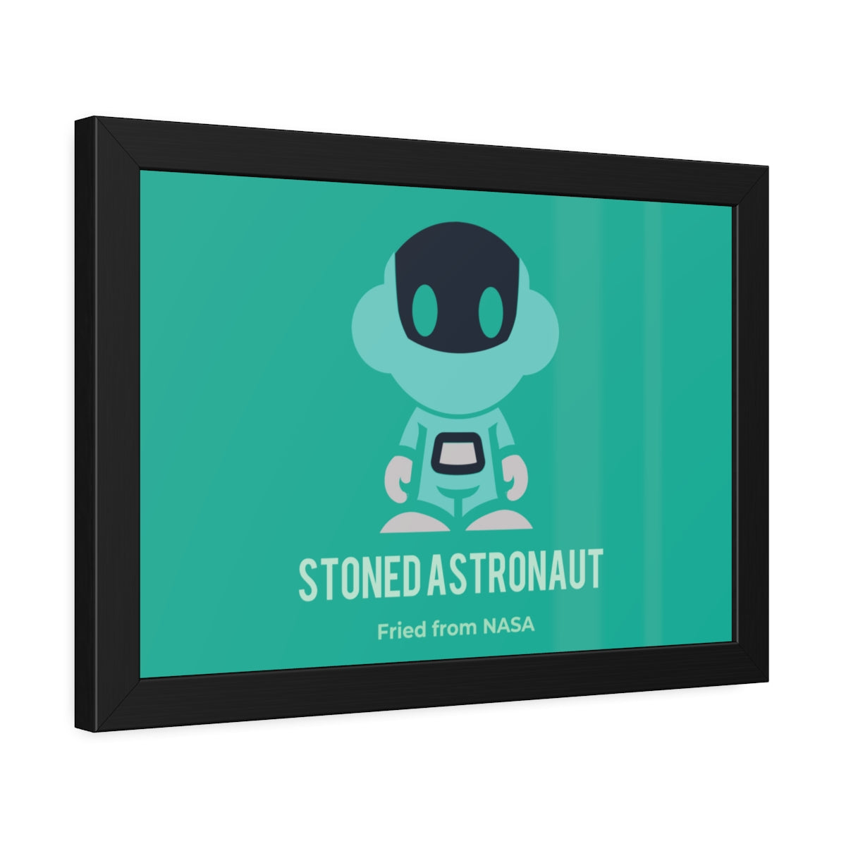 Spaceboyz™ Stoned Astronaut Framed Paper Posters