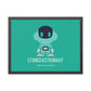 Spaceboyz™ Stoned Astronaut Framed Paper Posters