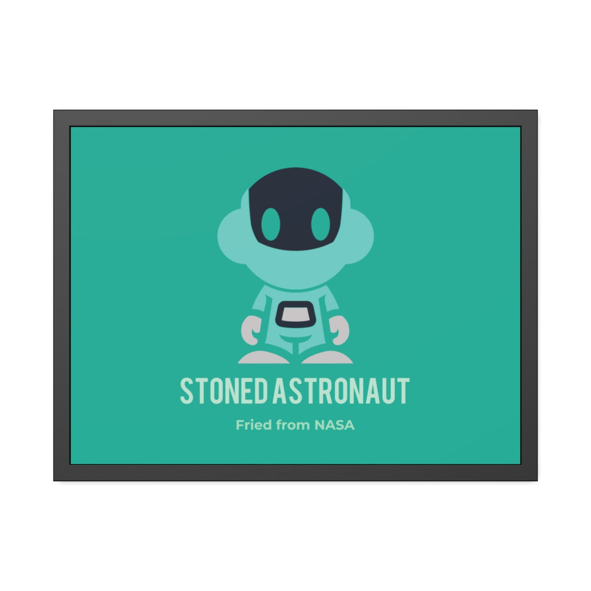 Spaceboyz™ Stoned Astronaut Framed Paper Posters