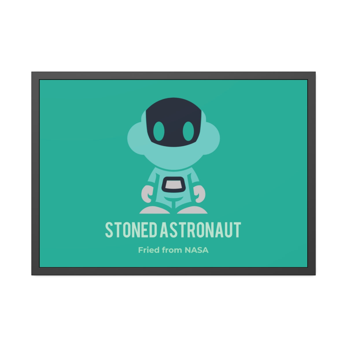 Spaceboyz™ Stoned Astronaut Framed Paper Posters