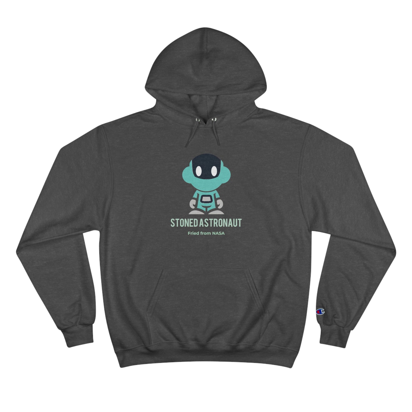 Stoned Astronaut Fried from NASA Champion Hoodie