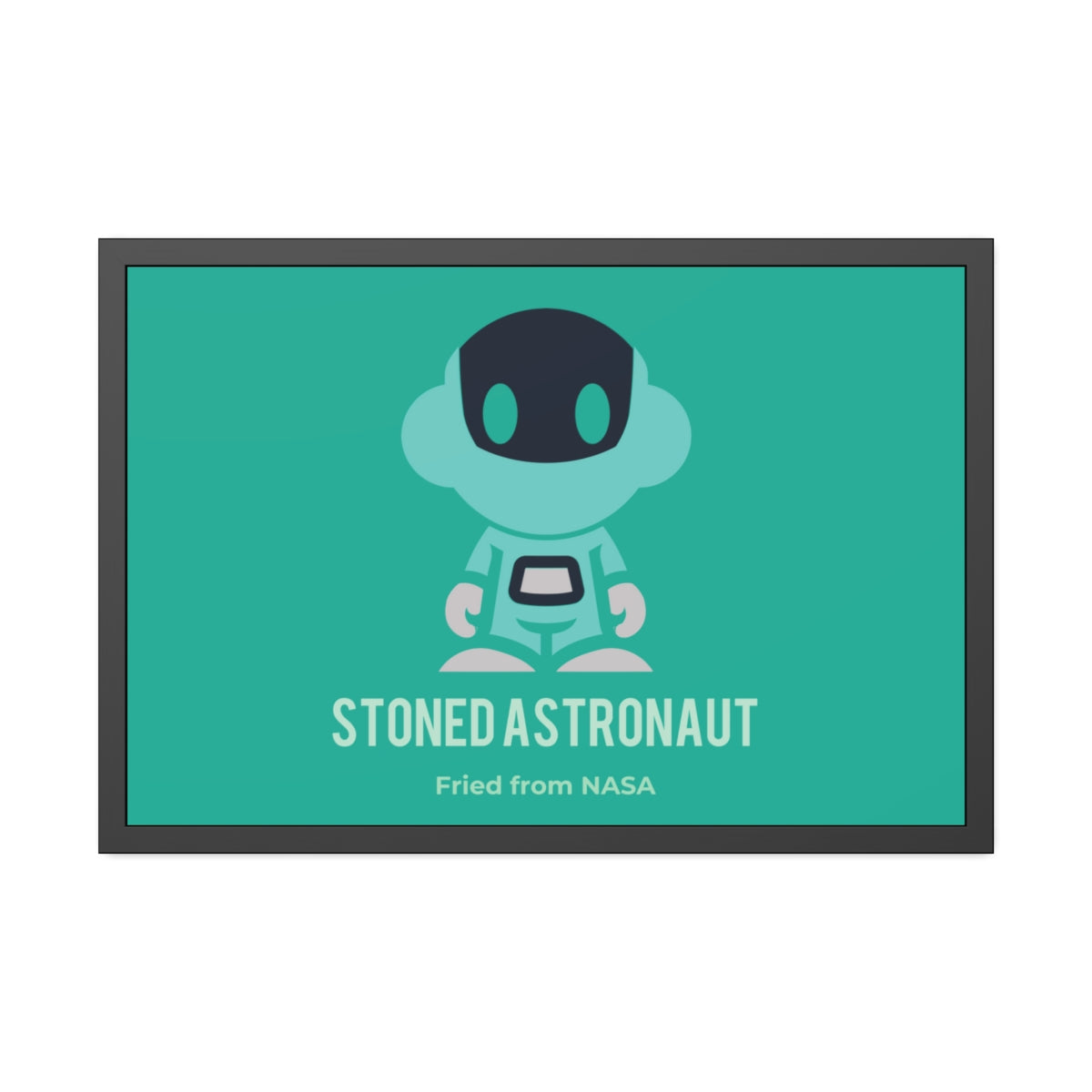 Spaceboyz™ Stoned Astronaut Framed Paper Posters