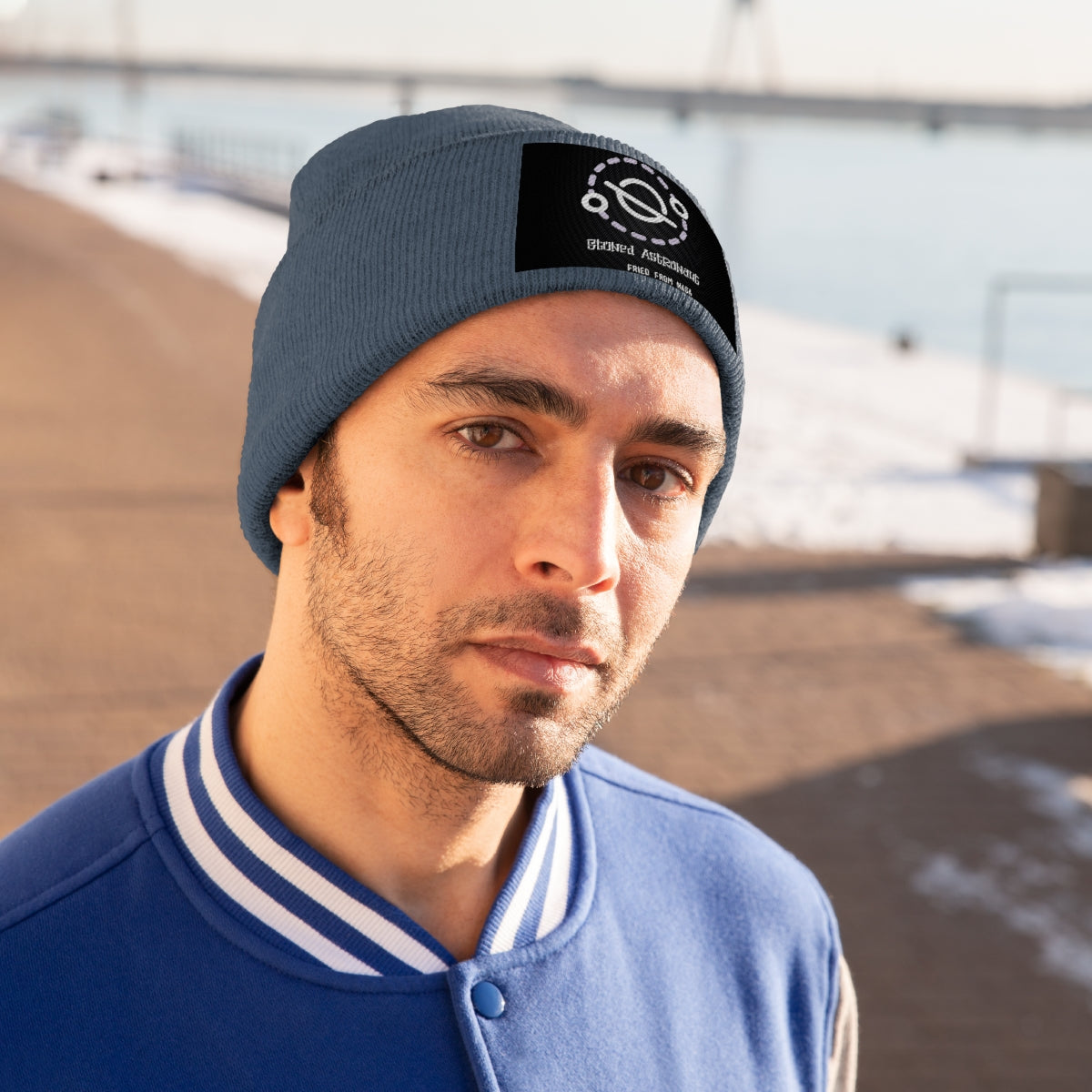 Spaceboyz™ Stoned Astronaut Knit Beanie