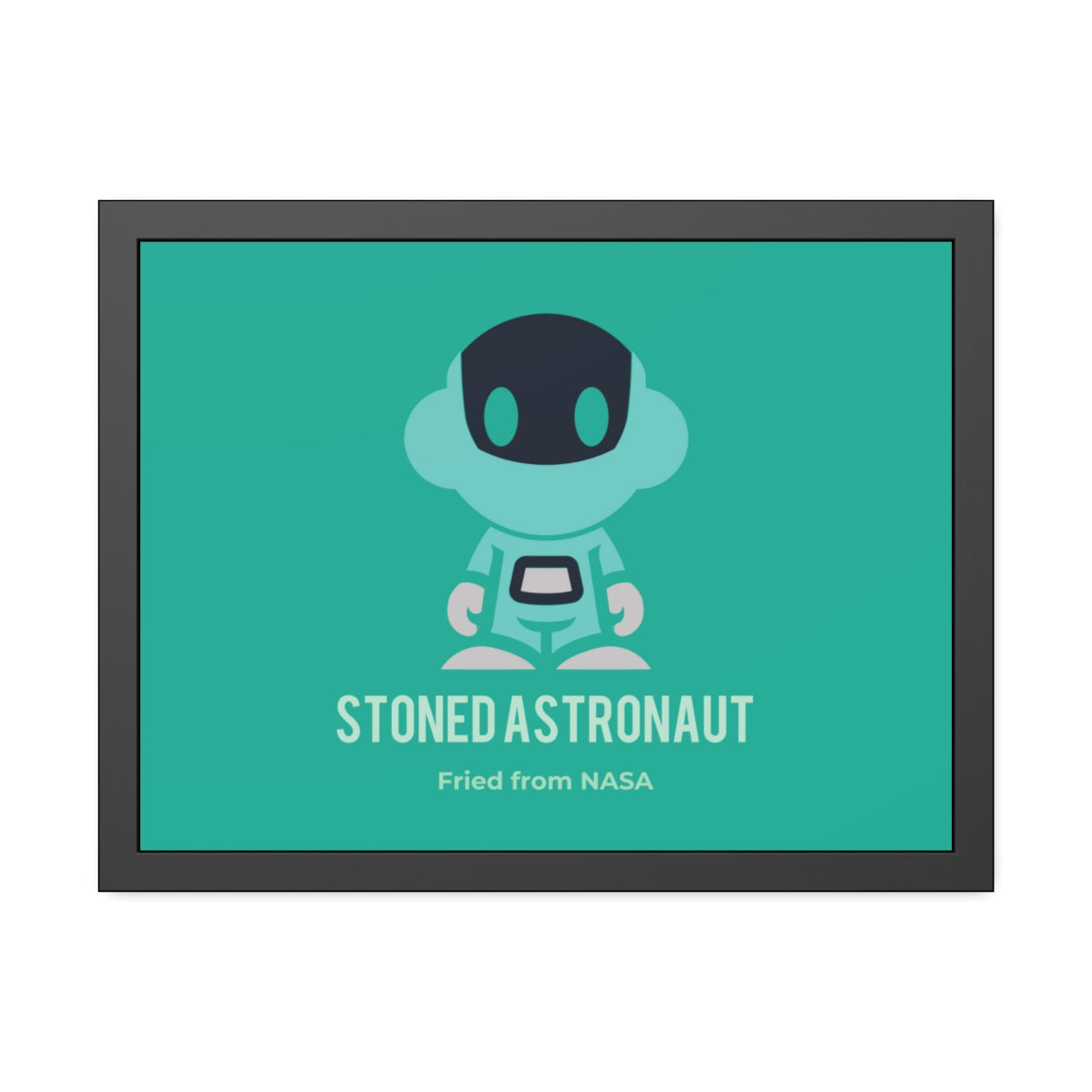 Spaceboyz™ Stoned Astronaut Framed Paper Posters