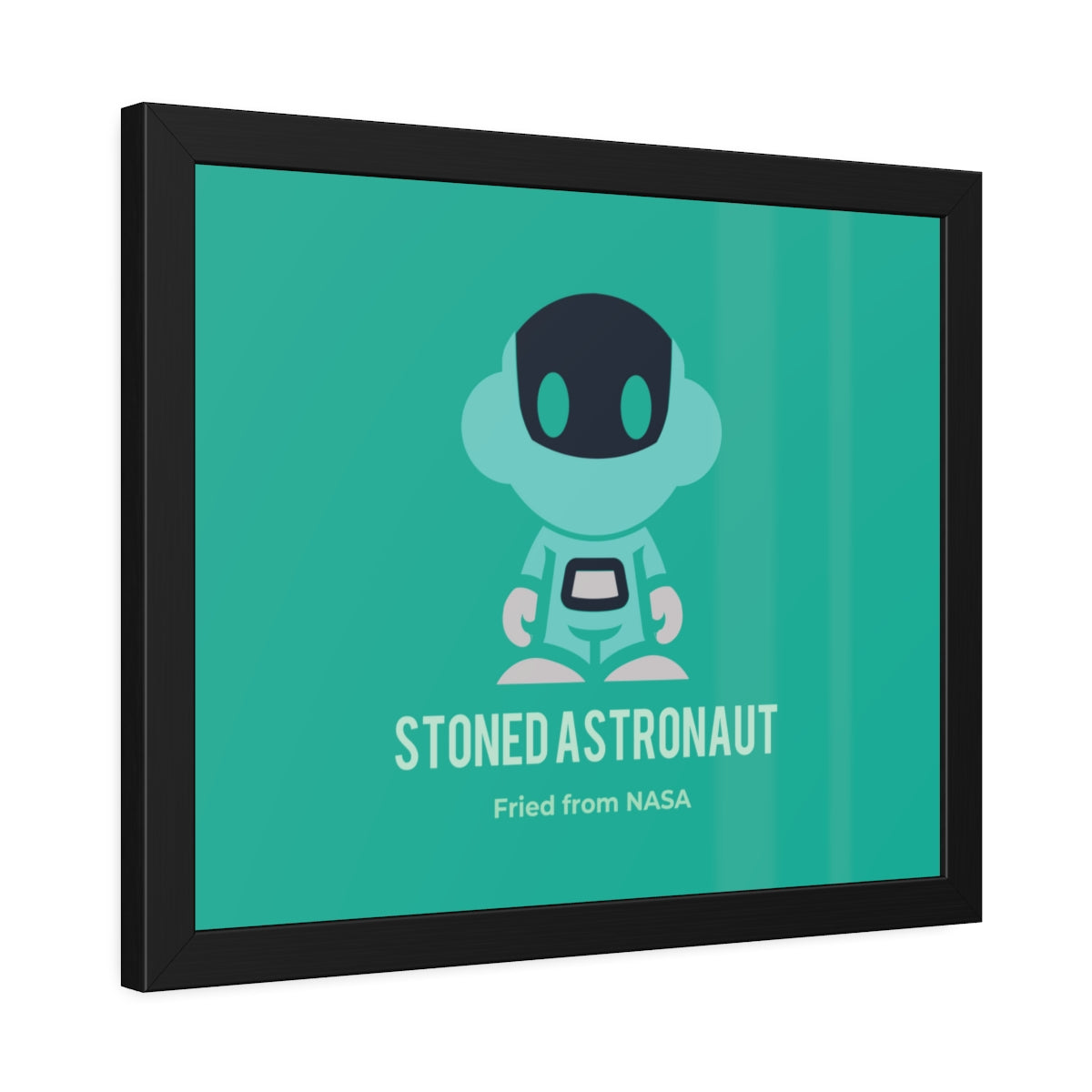 Spaceboyz™ Stoned Astronaut Framed Paper Posters