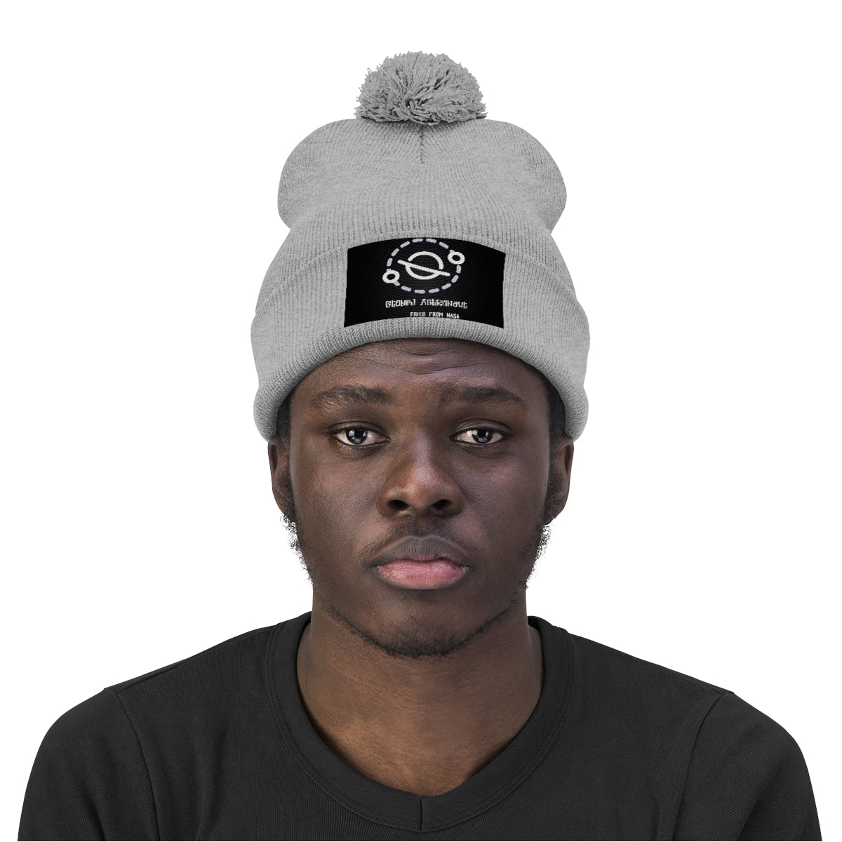 Spaceboyz™ Stoned Astronaut Pom Pom Beanie