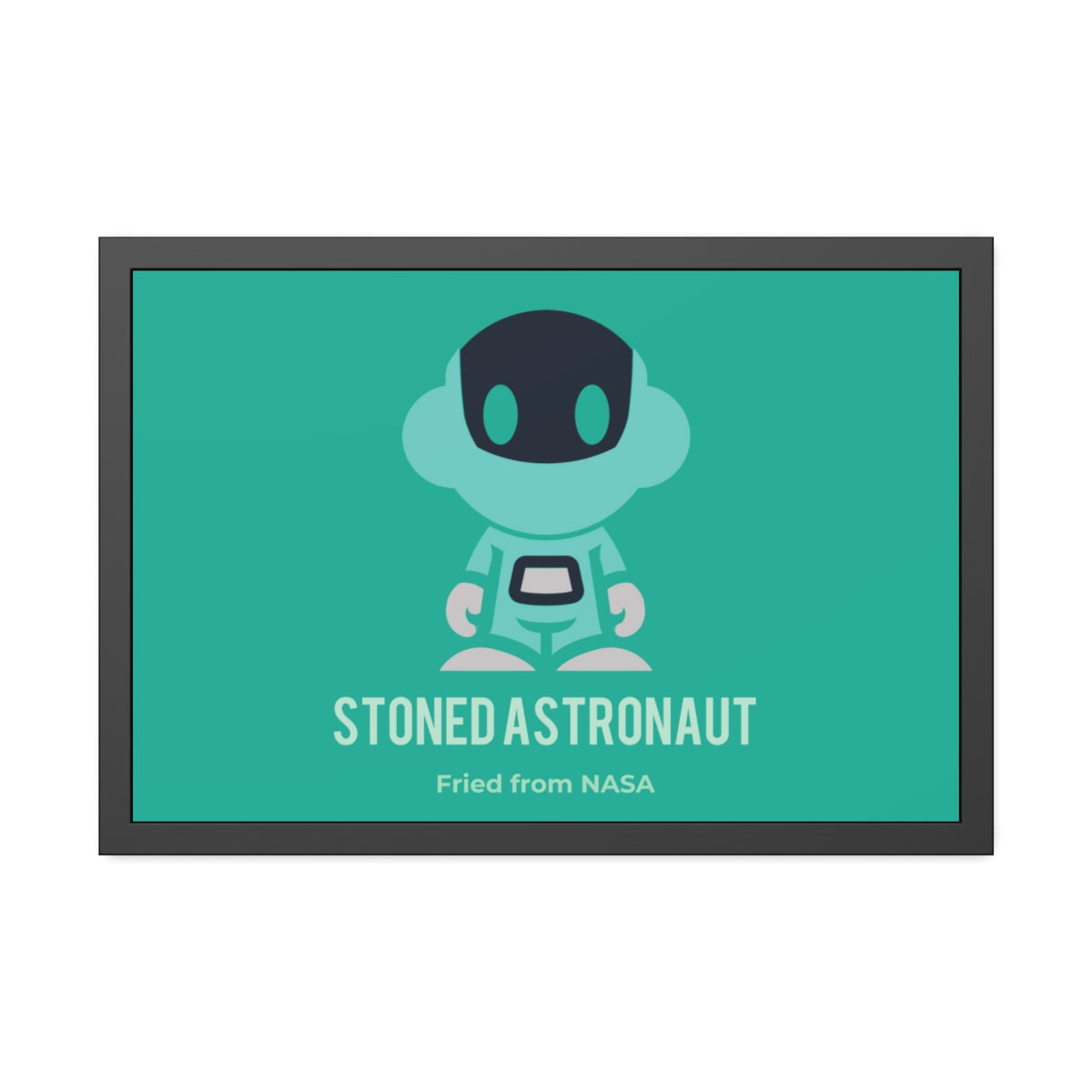 Spaceboyz™ Stoned Astronaut Framed Paper Posters