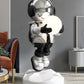 Large Floor Astronaut Figurine Sculpture