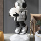 Large Floor Astronaut Figurine Sculpture