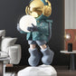 Large Floor Astronaut Figurine Sculpture