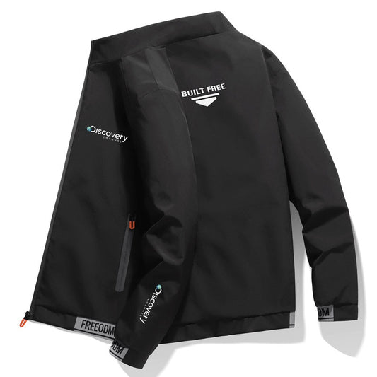 Discovery Channel Printed Pilot Windbreaker