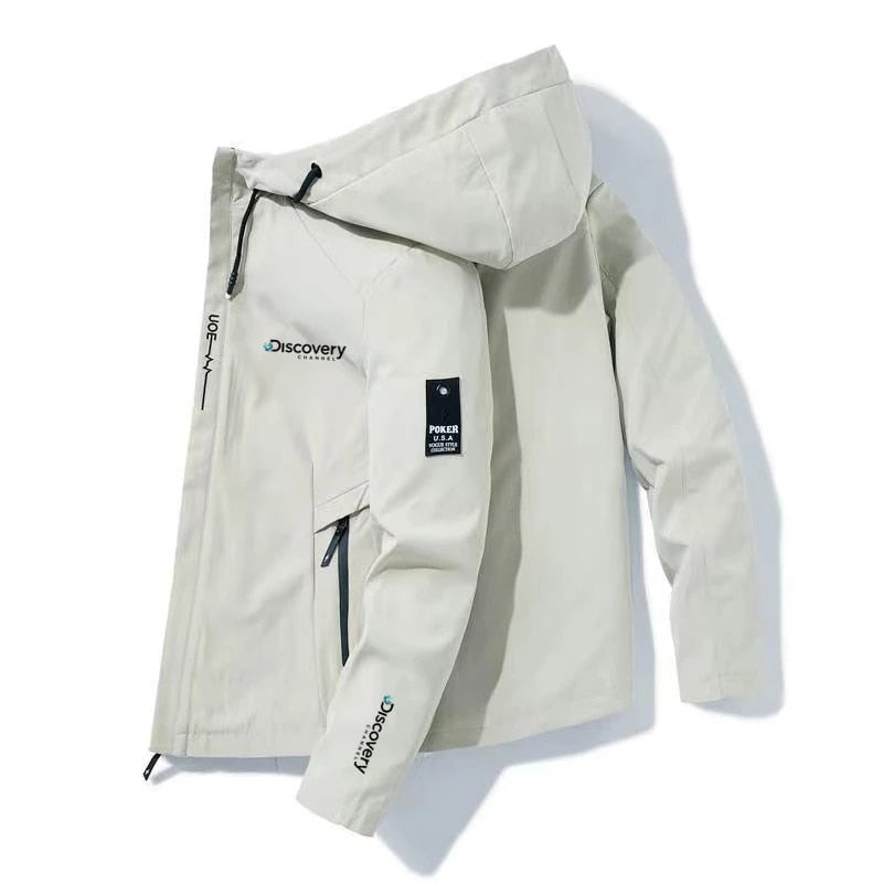 Discovery Channel Windbreaker Outdoor Jacket