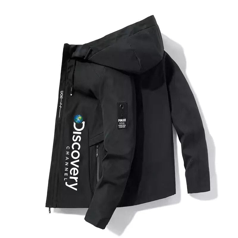 Discovery Channel Windbreaker Outdoor Jacket