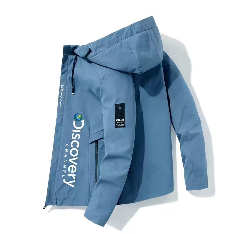 Discovery Channel Windbreaker Outdoor Jacket