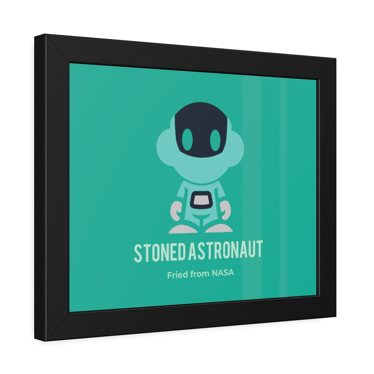 Spaceboyz™ Stoned Astronaut Framed Paper Posters