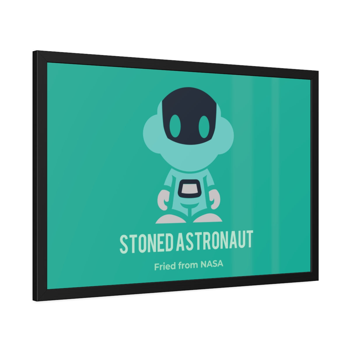 Spaceboyz™ Stoned Astronaut Framed Paper Posters