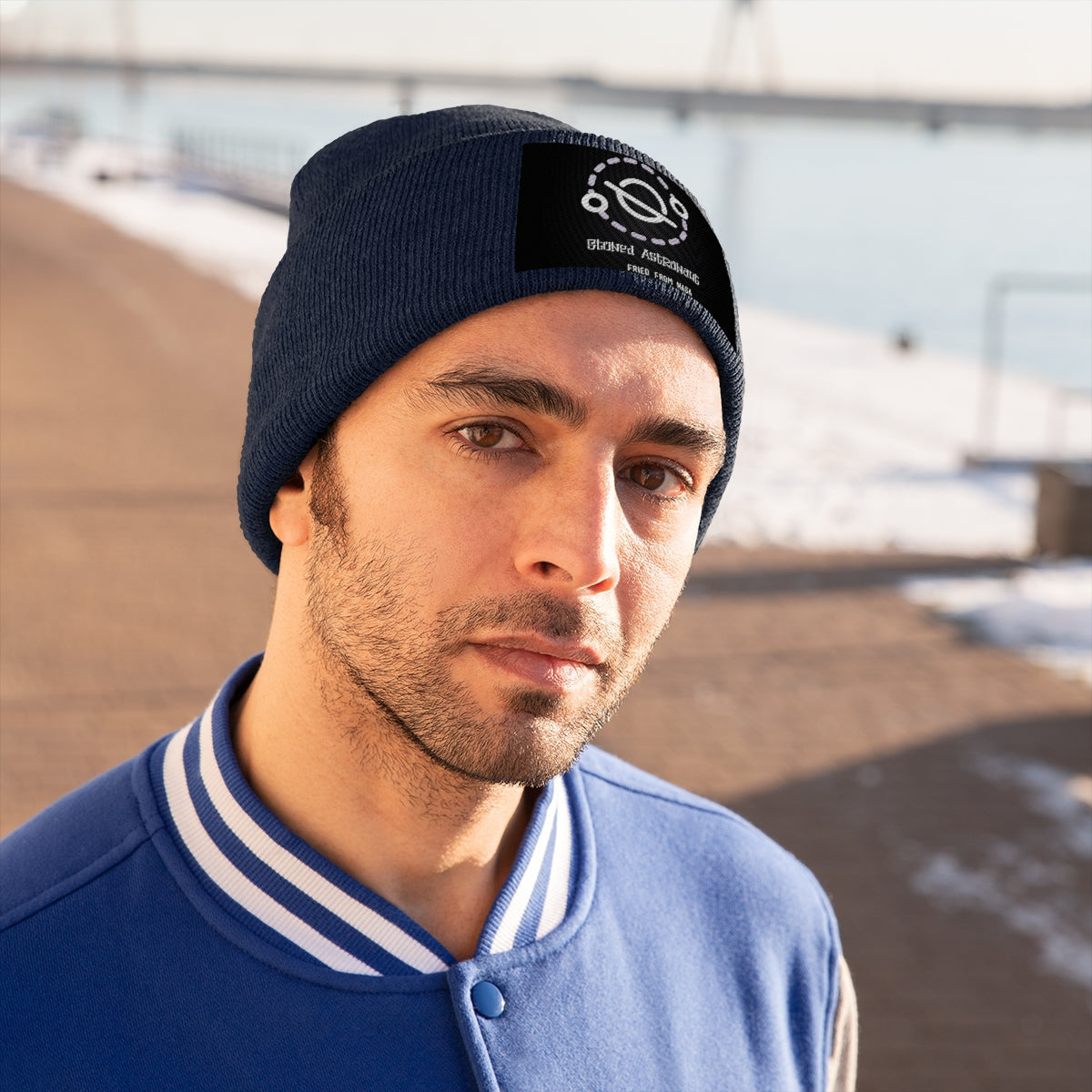 Spaceboyz™ Stoned Astronaut Knit Beanie