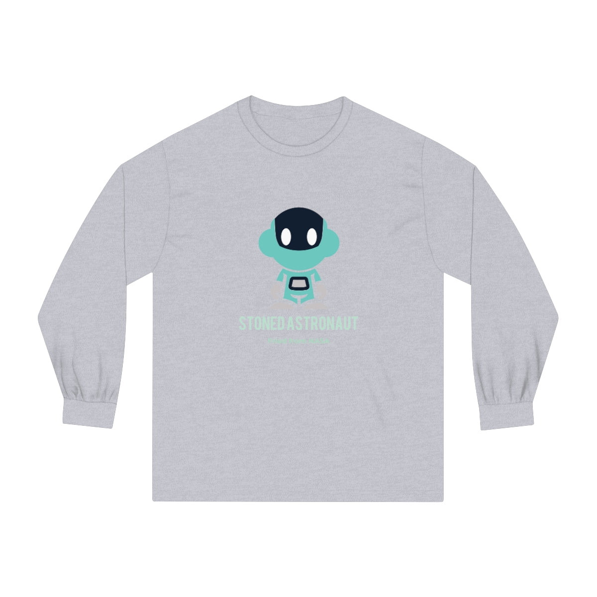 Spaceboyz™ Stoned Astronaut Fried from NASA Long Sleeve T-Shirt