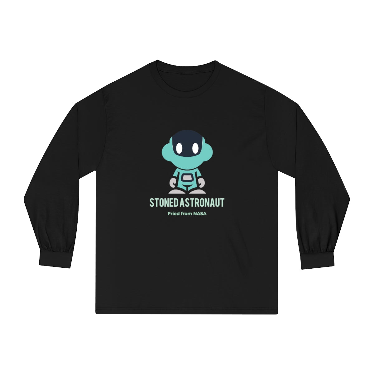 Spaceboyz™ Stoned Astronaut Fried from NASA Long Sleeve T-Shirt