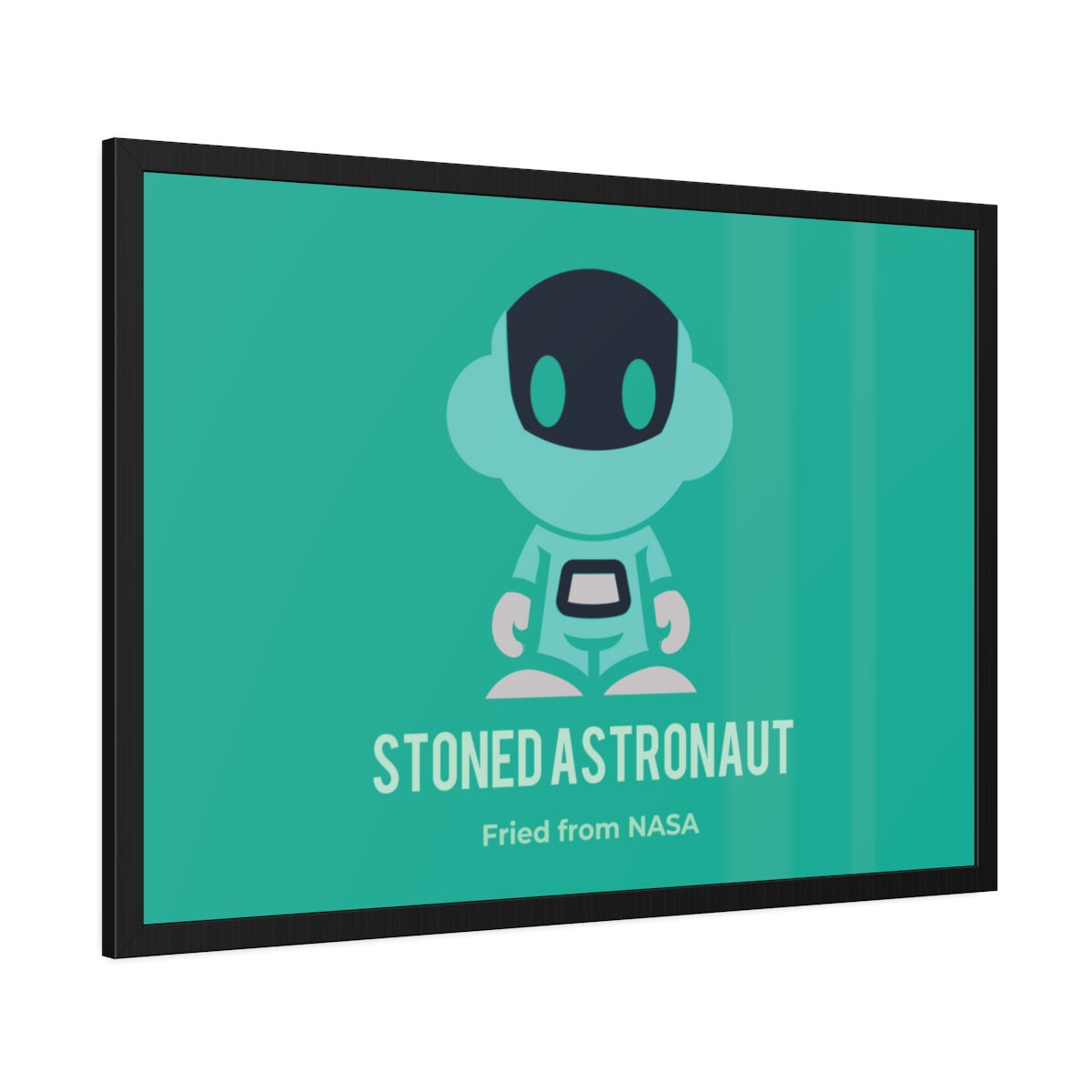 Spaceboyz™ Stoned Astronaut Framed Paper Posters