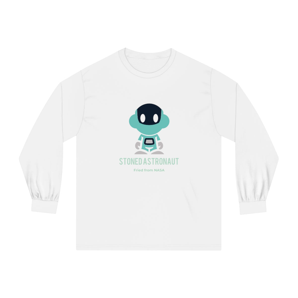 Spaceboyz™ Stoned Astronaut Fried from NASA Long Sleeve T-Shirt