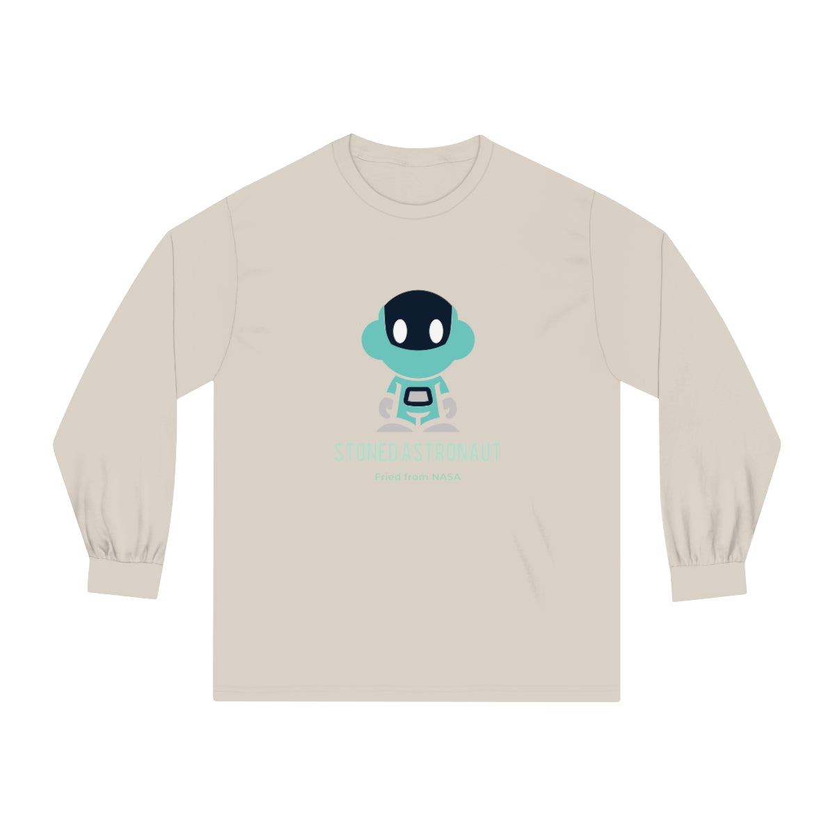 Spaceboyz™ Stoned Astronaut Fried from NASA Long Sleeve T-Shirt